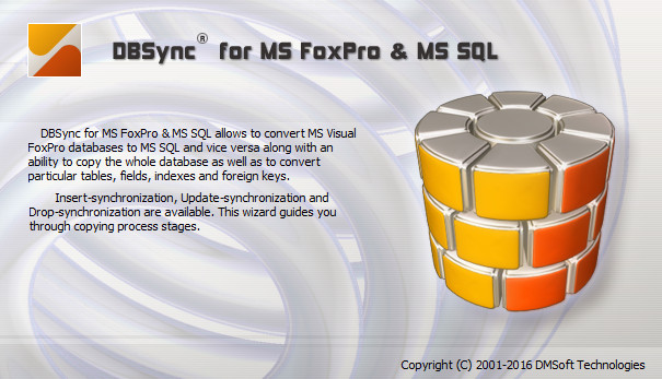 DMSoft DBSync for FoxPro and MSSQL 4.6.3 Multilingual