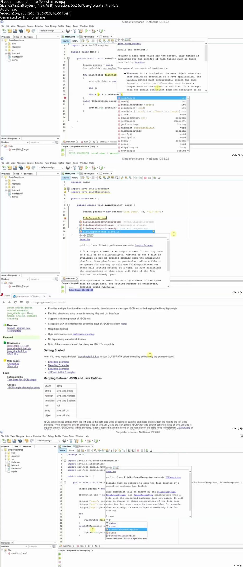 Hibernate Object/Relational Mapping (ORM)