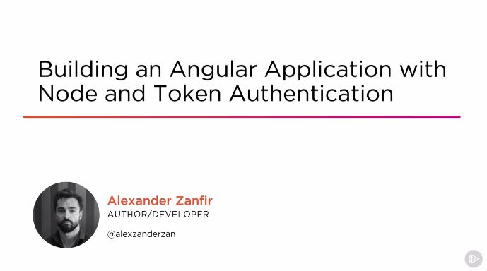 Building an Angular Application with Node and Token Authentication