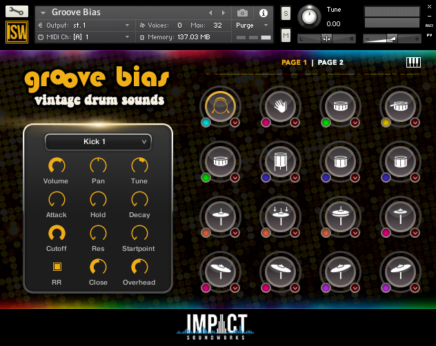 Impact Soundworks Groove Bias v2 KONTAKT