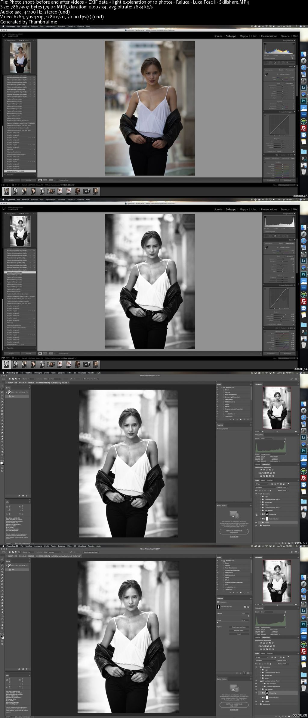 Photo Shoot: Before and After Videos + EXIF Data + Light Explanation of 10 Photos - Raluca