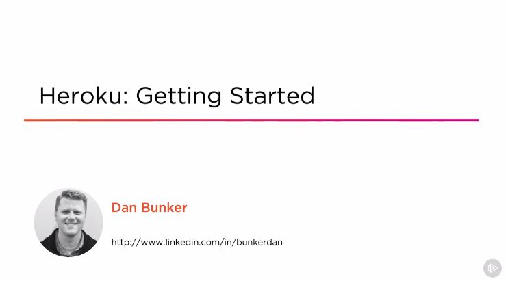 Heroku: Getting Started