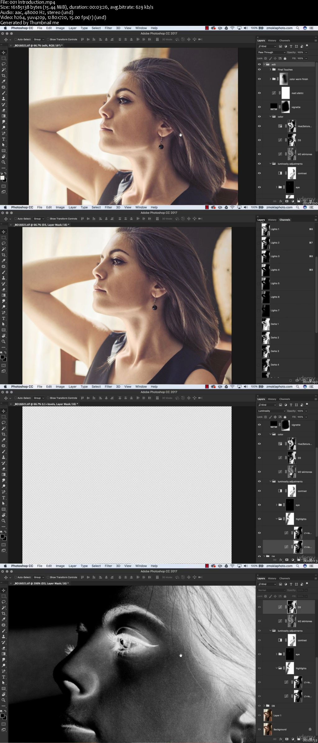 Master Your Portraits with Luminosity Masks in Photoshop