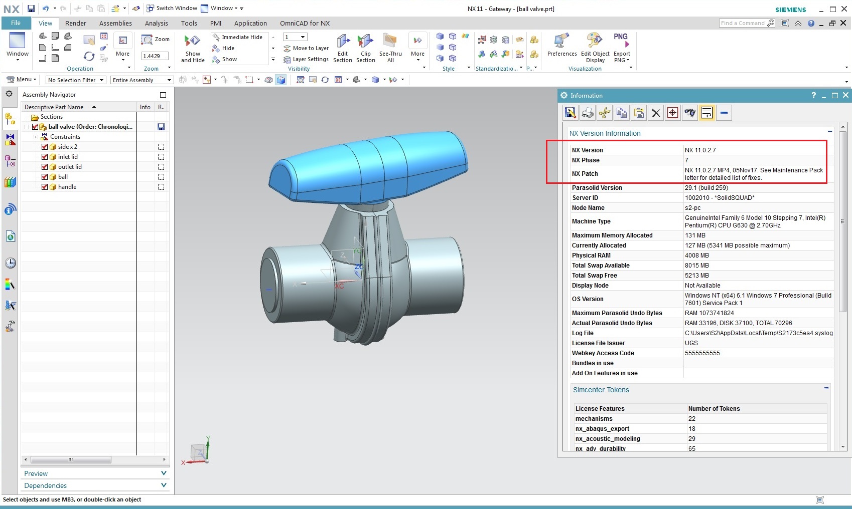 Siemens PLM NX 11.0.2 MP04 Update