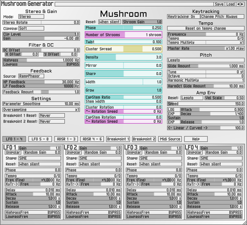 Soundemote Mushroom Generator v1.0.0 WiN / OSX