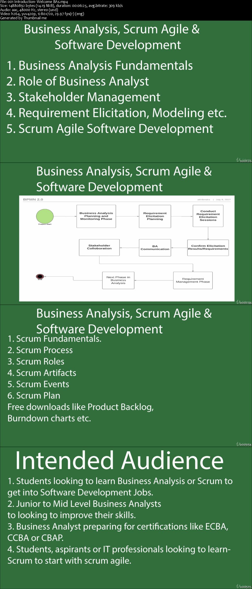 Business Analysis & Scrum Agile for Business Analysts