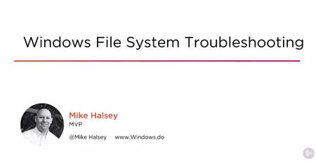 Windows File System Troubleshooting