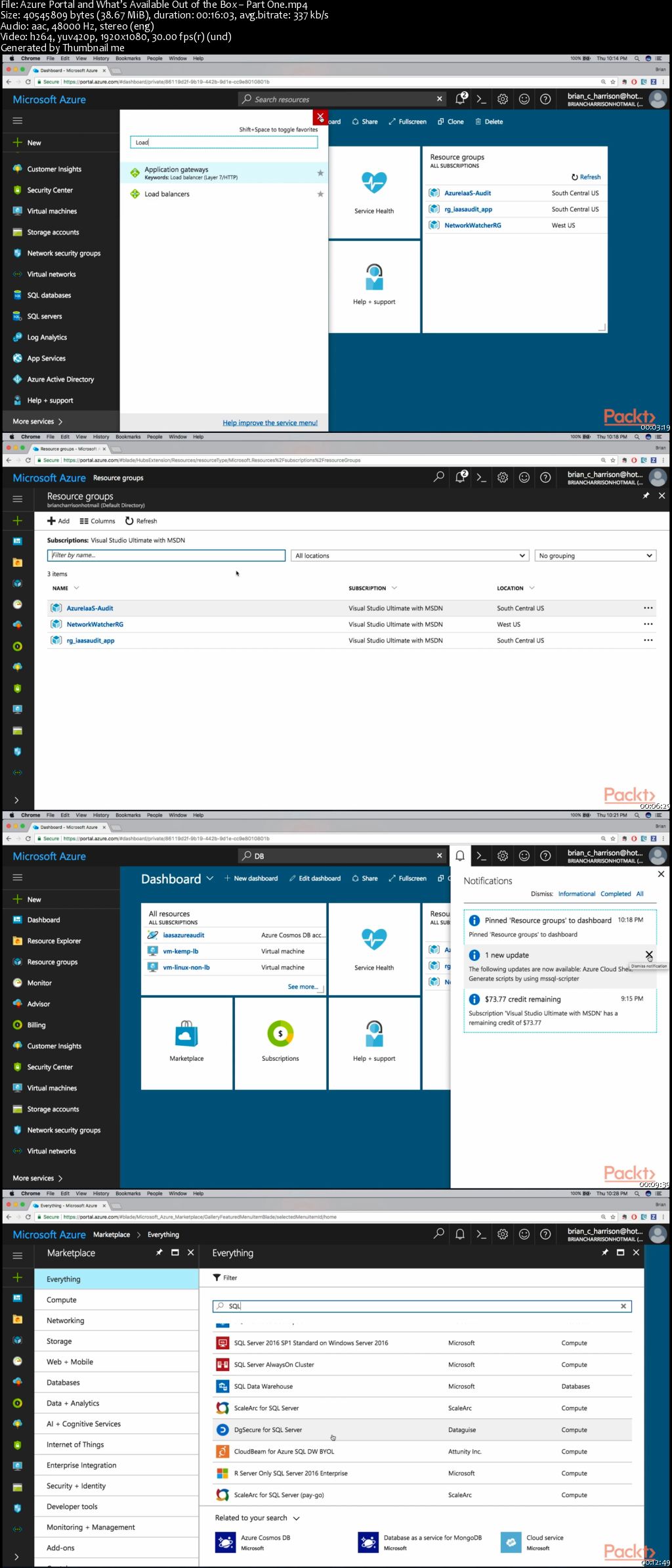 Infrastructure as a Service Solutions with Azure