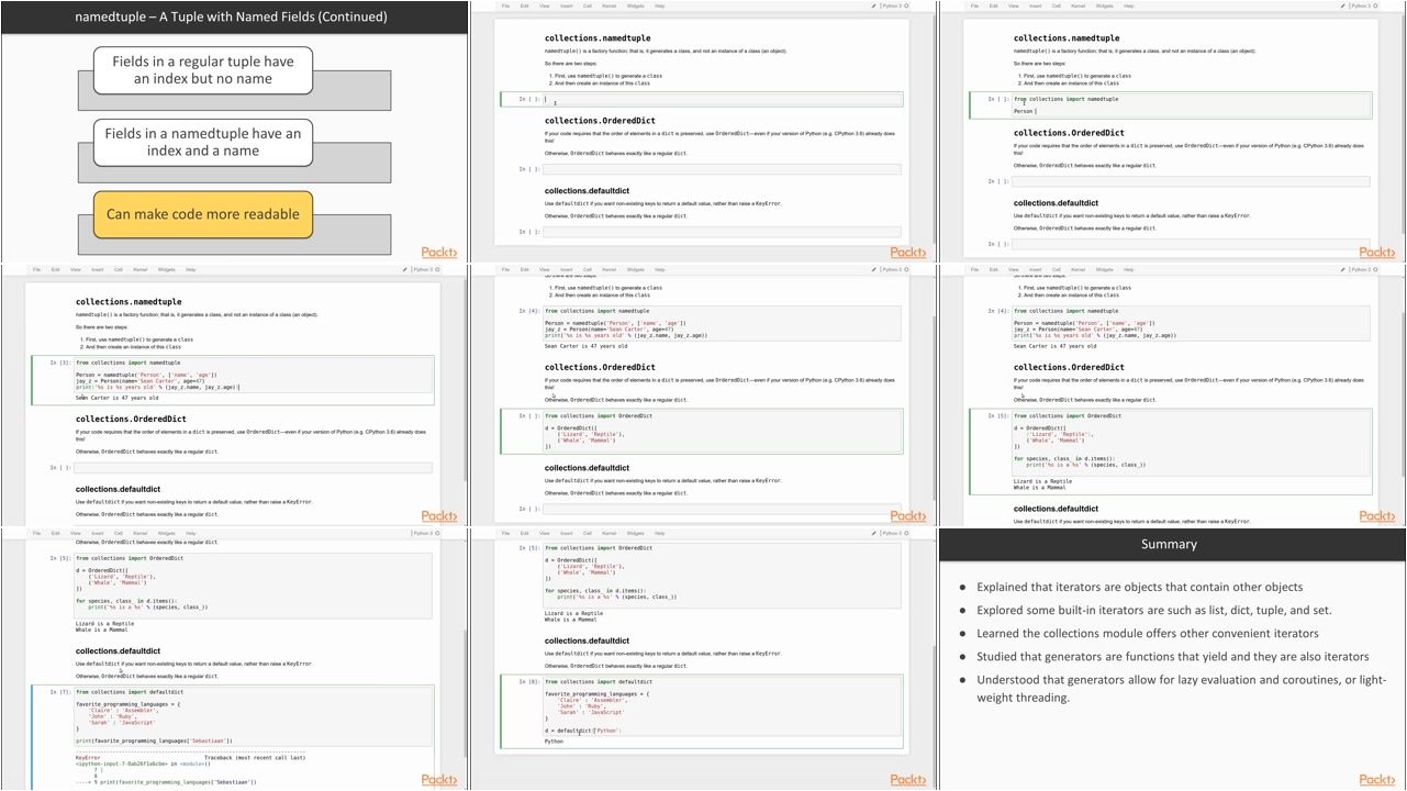 Iterators in Functional Programming with Python