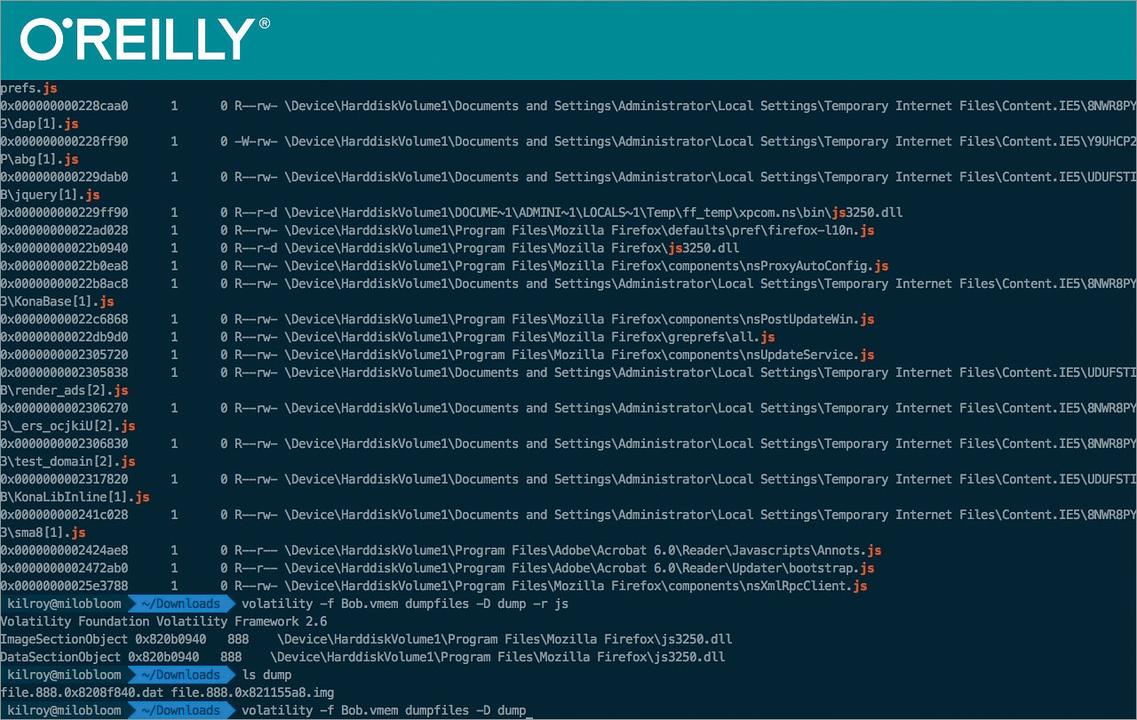 Forensic Analysis of Computer Memory