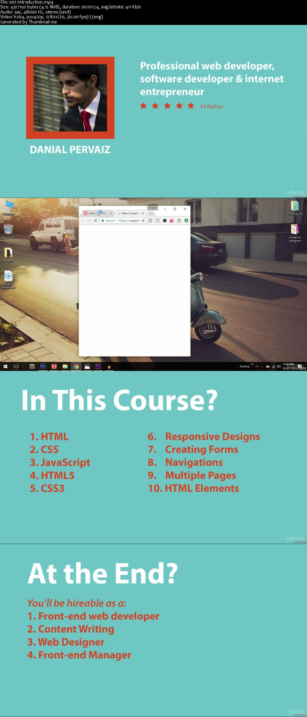 HTML and CSS for Beginners - Web Design & Development