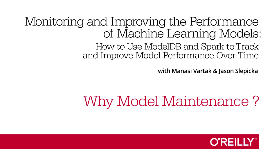 Monitoring and Improving the Performance of Machine Learning Models