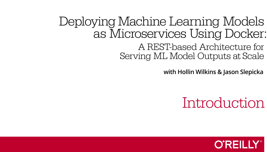 Deploying Machine Learning Models as Microservices Using Docker