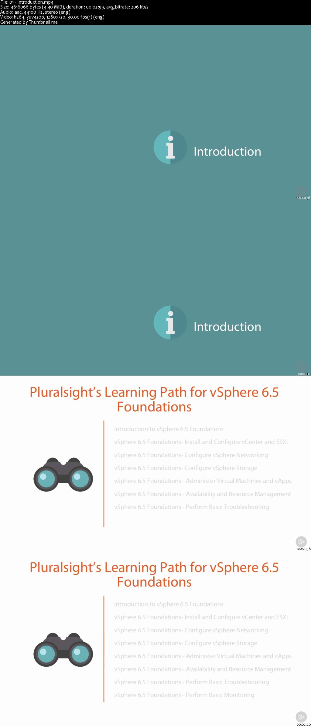 vSphere 6.5 Foundations: Administer Virtual Machines and vApps