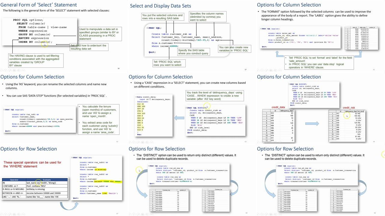 Complete & Practical SAS, Statistics & Data Analysis Course