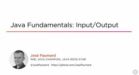 Java Fundamentals: Input/Output