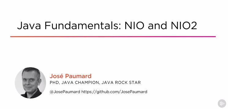 Java Fundamentals: NIO and NIO2