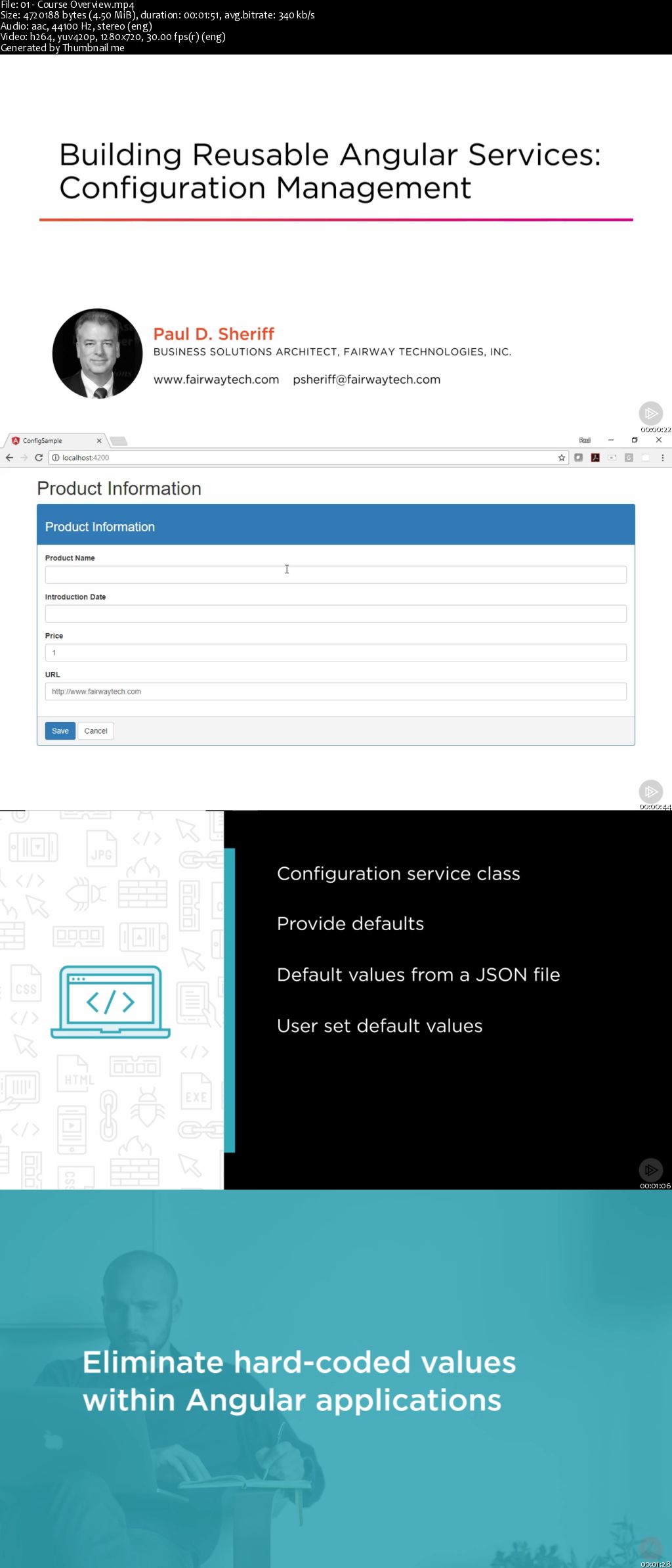 Building Reusable Angular Services: Configuration Management