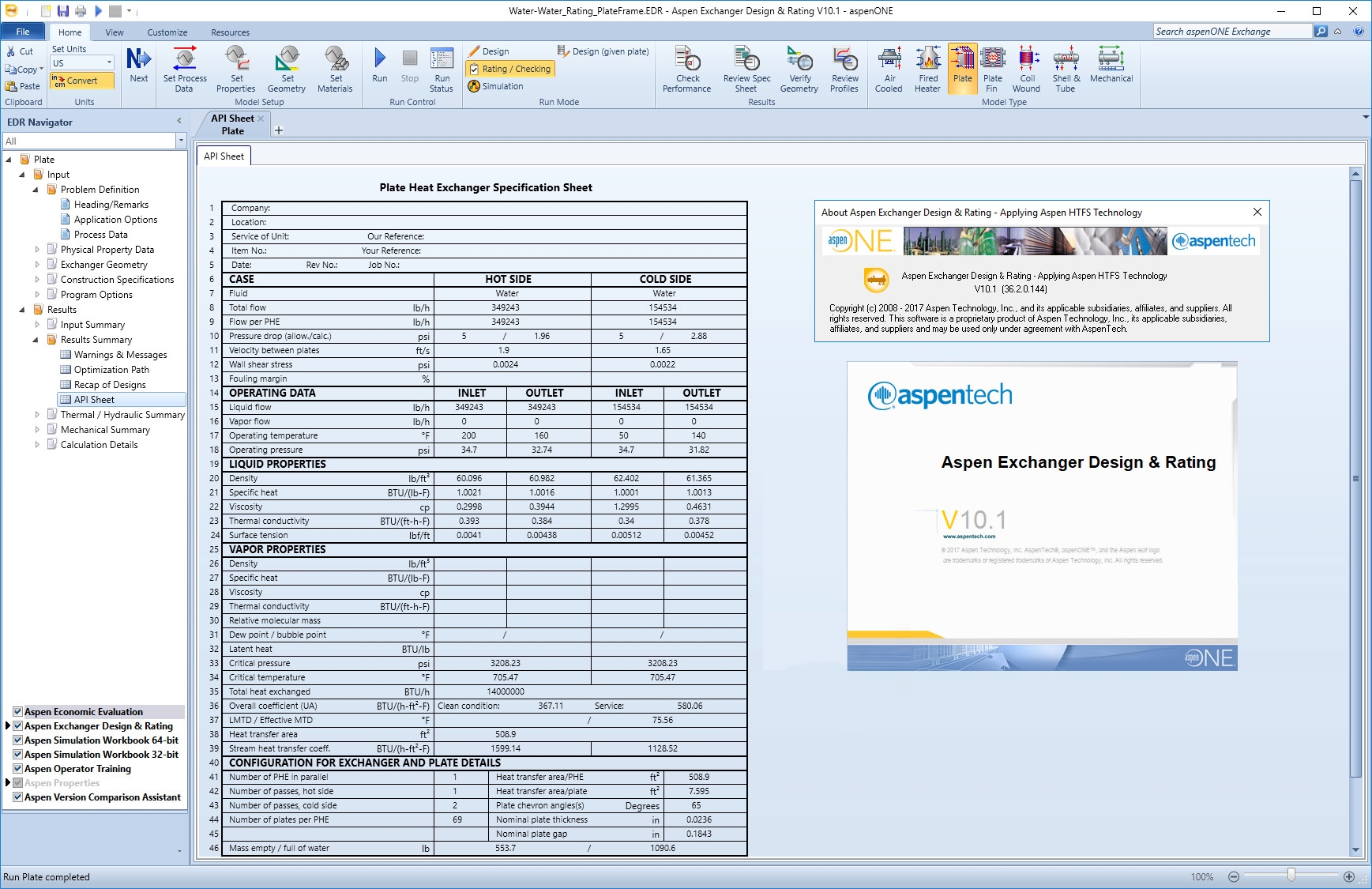 Aspen Technology aspenONE 10.1