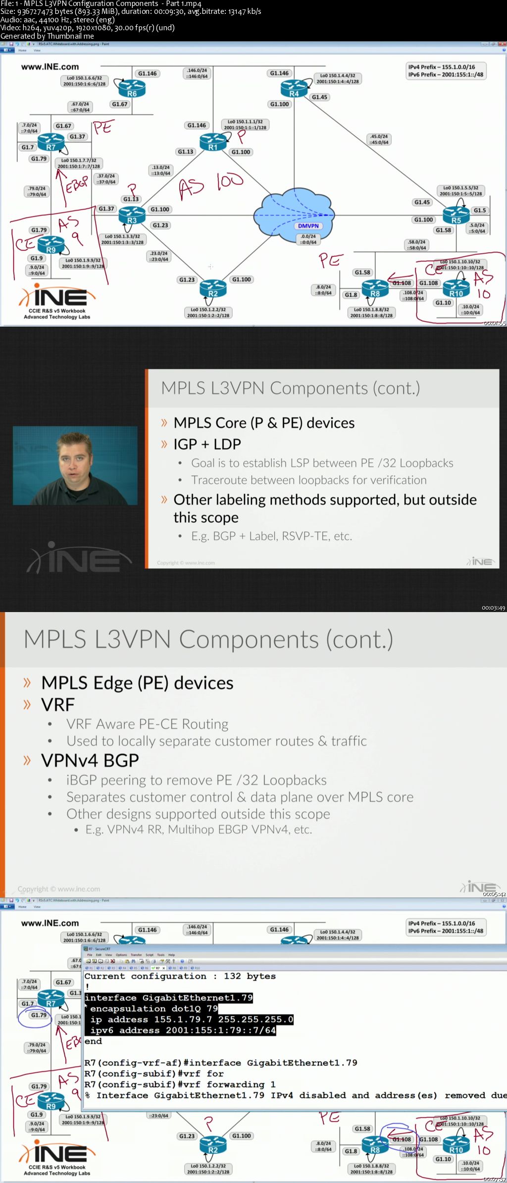 CCIE R&S v5: MPLS Layer 3 VPN Configuration