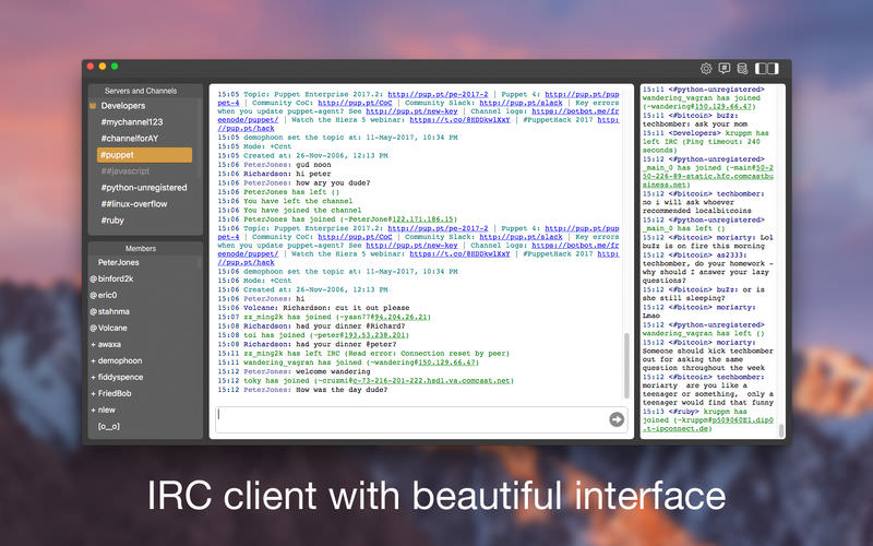 New IRC Live Chat Client 1.1