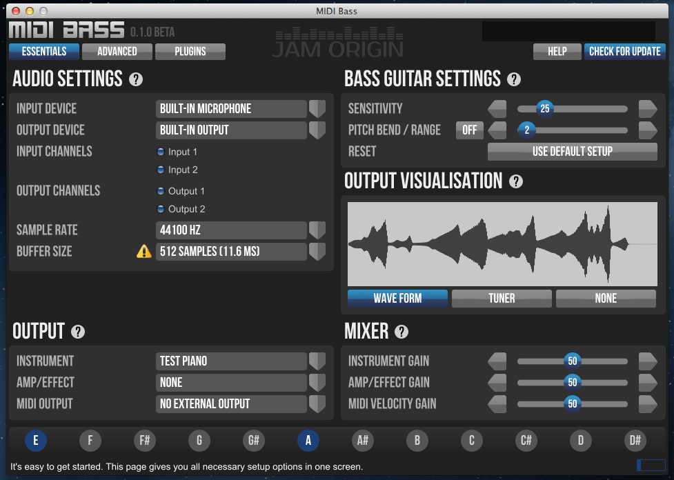 Jam Origin MIDI Bass v1.2.1 WiN