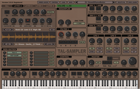 Togu Audio Line TAL-Sampler v2.1.3 WiN / OSX
