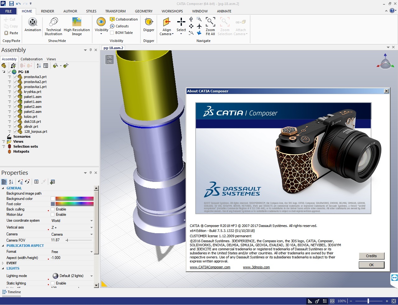 DS CATIA Composer R2018 Refresh3