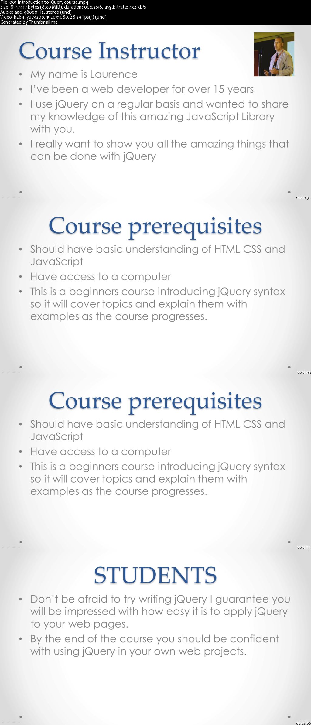 Learn jQuery for beginners web development