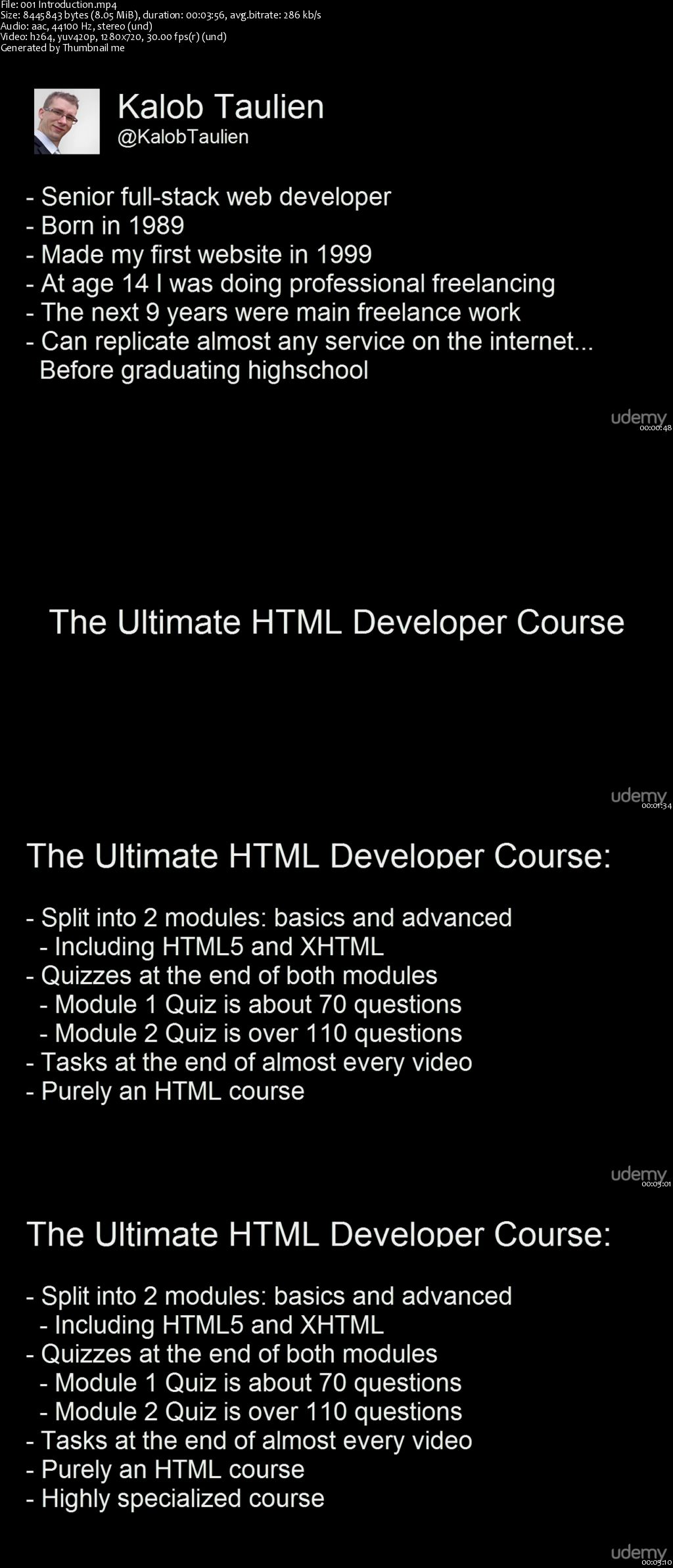 The Ultimate HTML Developer