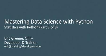 Statistics with Python, Part 3