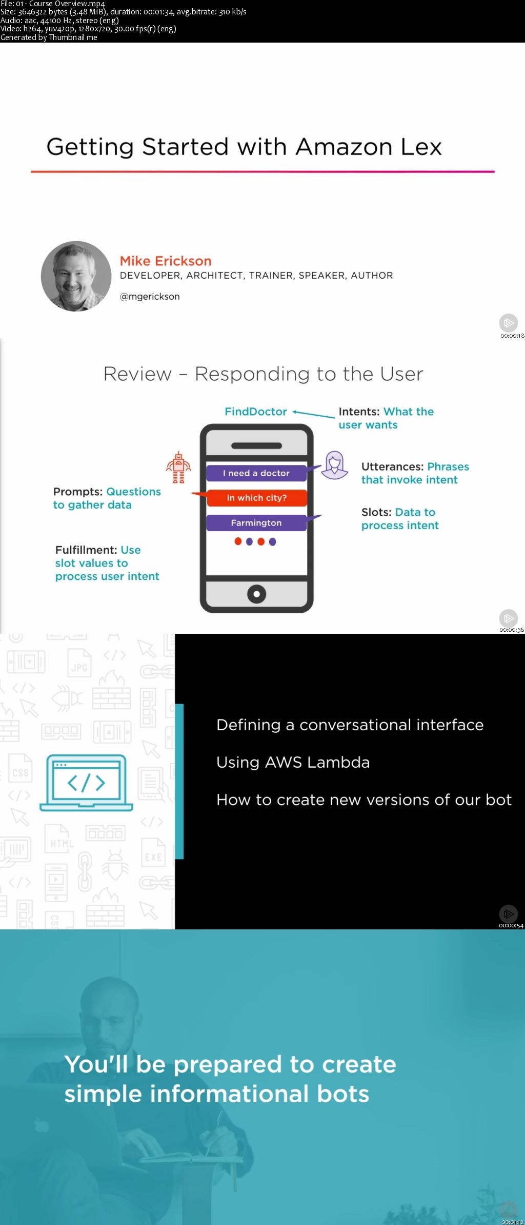 Getting Started with Amazon Lex