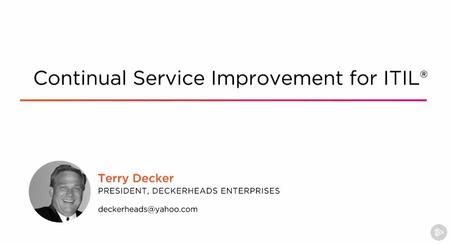 Continual Service Improvement for ITIL®