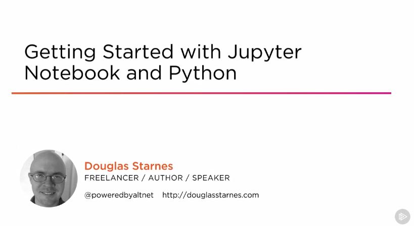 Getting Started with Jupyter Notebook and Python