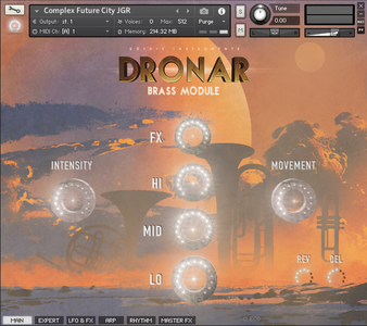 Gothic Instruments DRONAR Brass Module KONTAKT