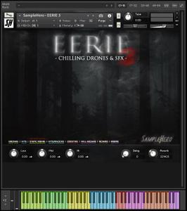 SampleHero EERIE 3 Chilling Drones and SFX KONTAKT