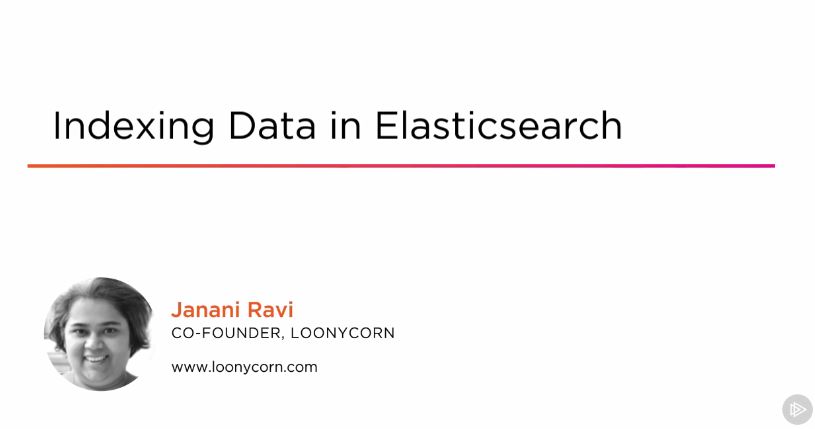 Indexing Data in Elasticsearch