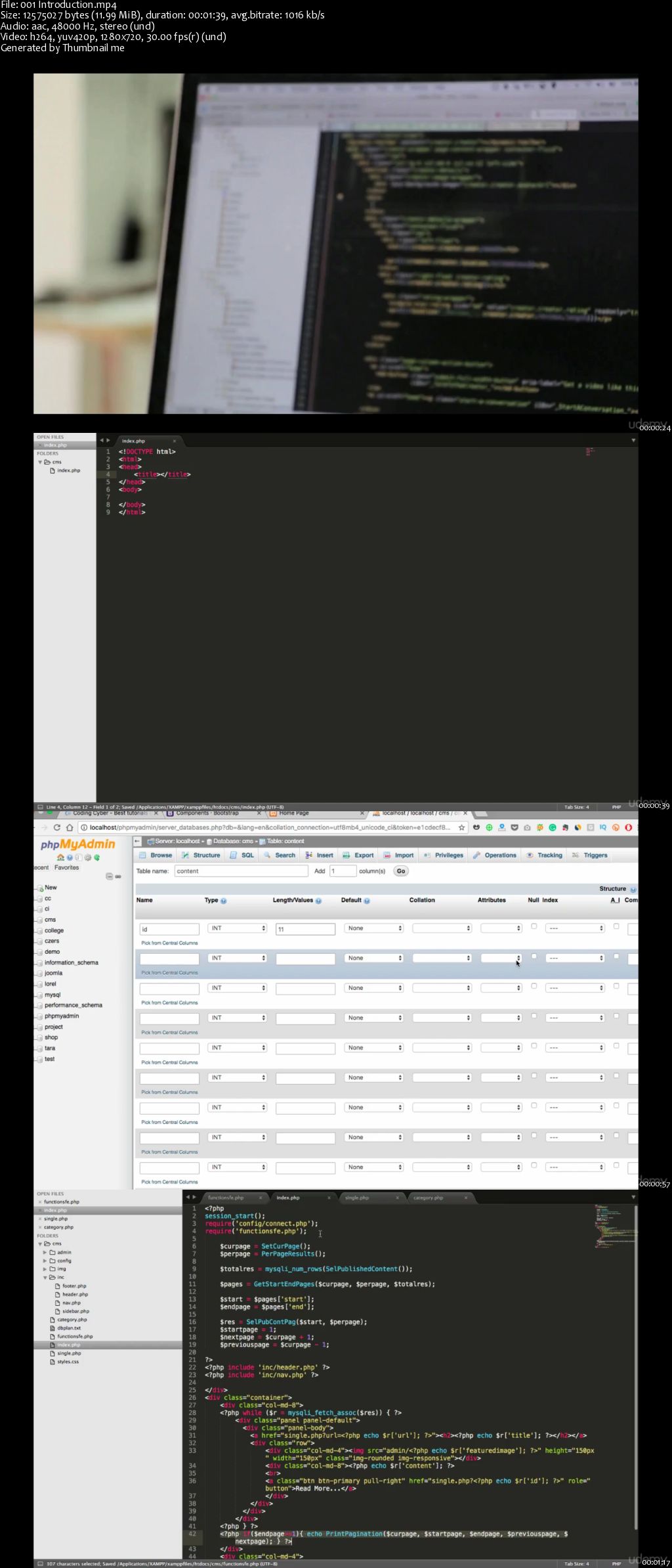 Content Management System in PHP & MySQL