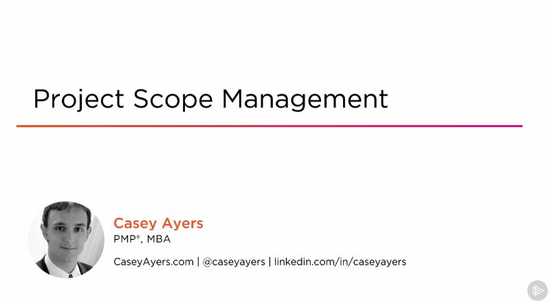 Project Scope Management