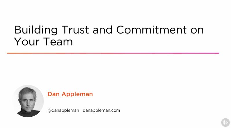 Building Trust and Commitment on Your Team