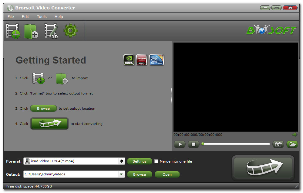 Brorsoft Video Converter 4.9.0.0