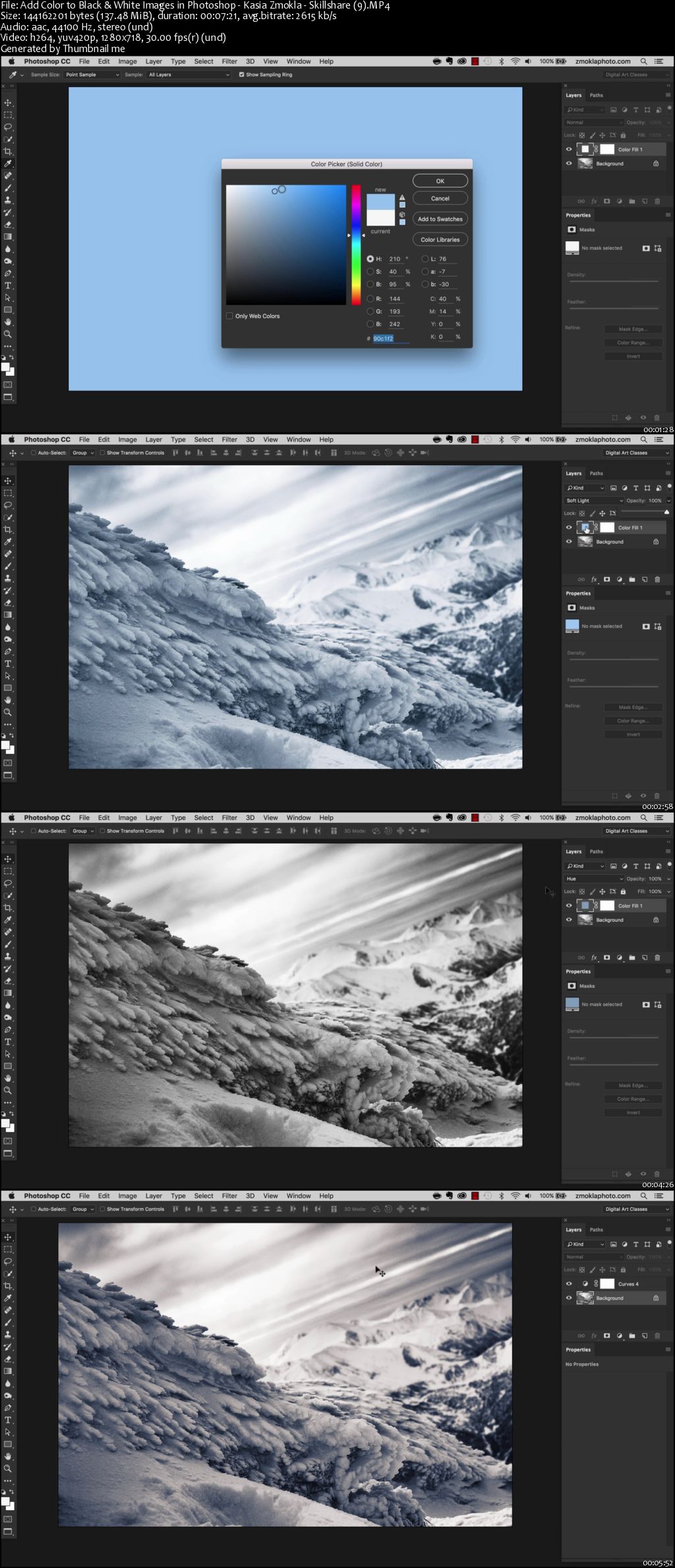 Add Color to Black & White Images in Photoshop