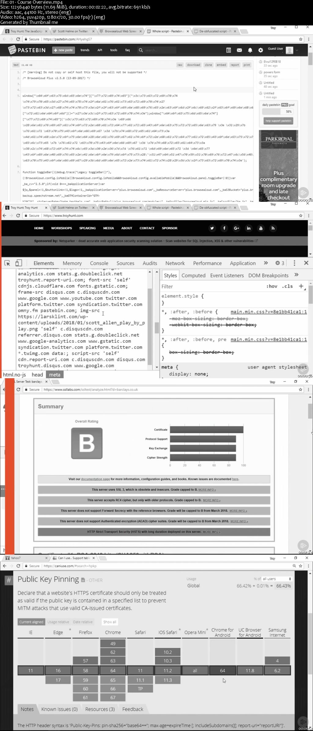 Play by Play: Modern Web Security Patterns