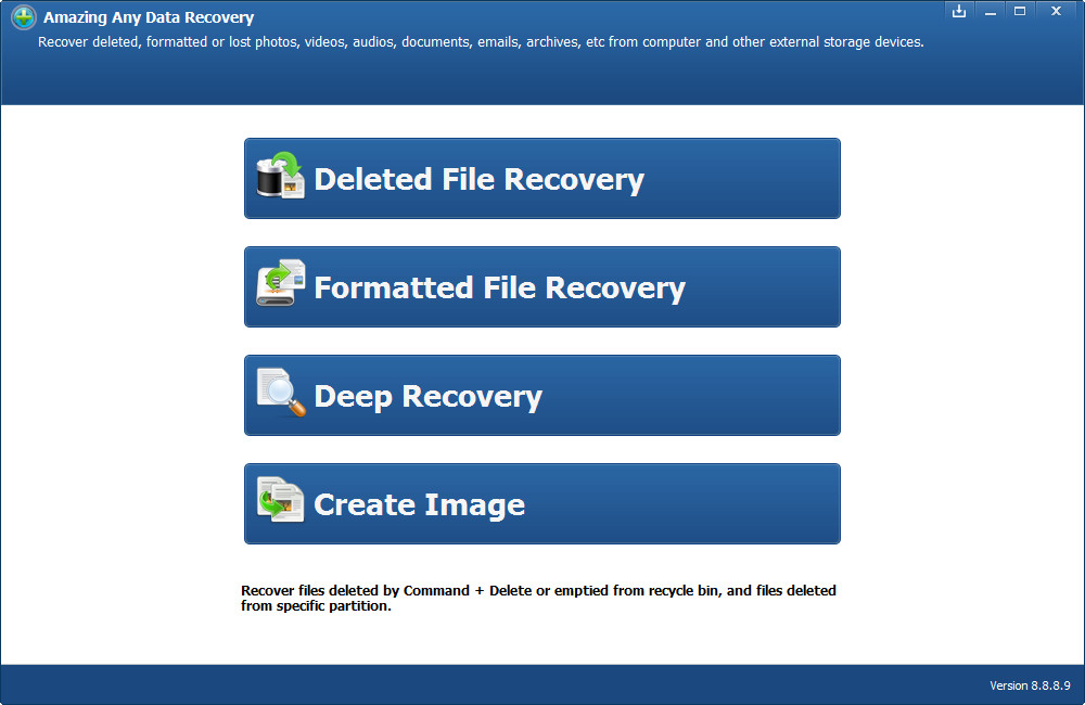 Amazing Any Data Recovery 8.8.8.9