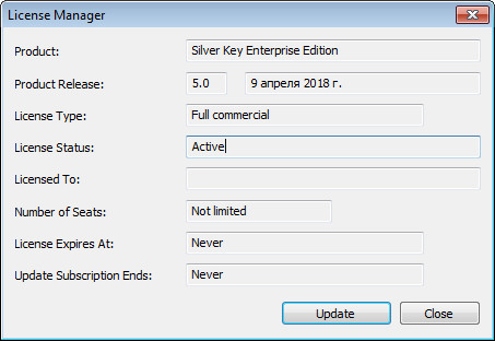 Silver Key Enterprise Edition 5.0 Multilingual