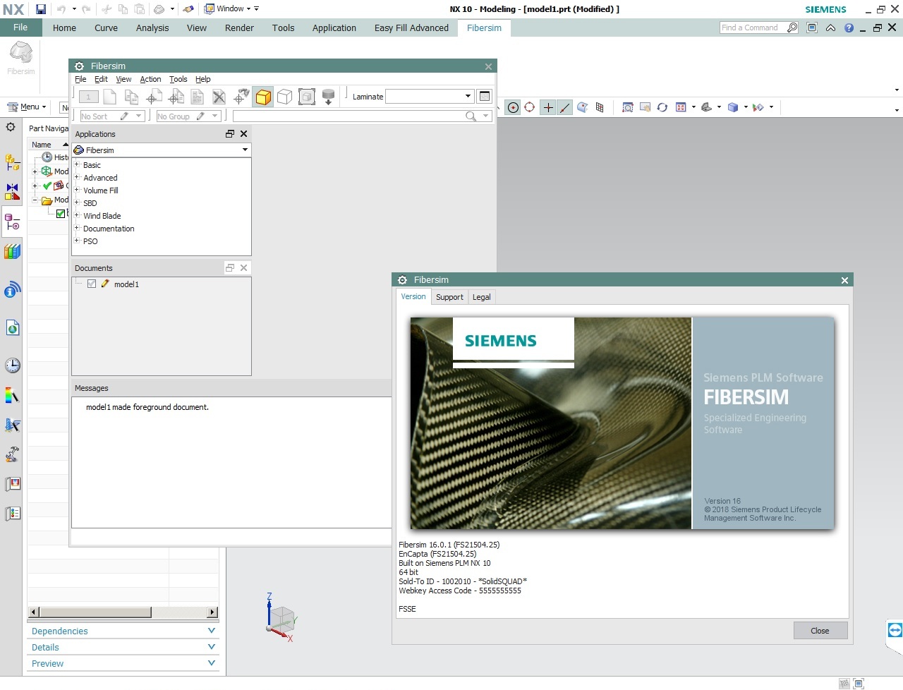 Siemens FiberSIM 16.0.1 for CATIA V5 R25-R28 / Siemens PLM NX 10-12