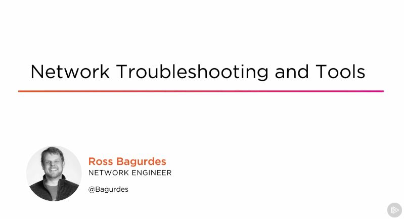 Network Troubleshooting and Tools