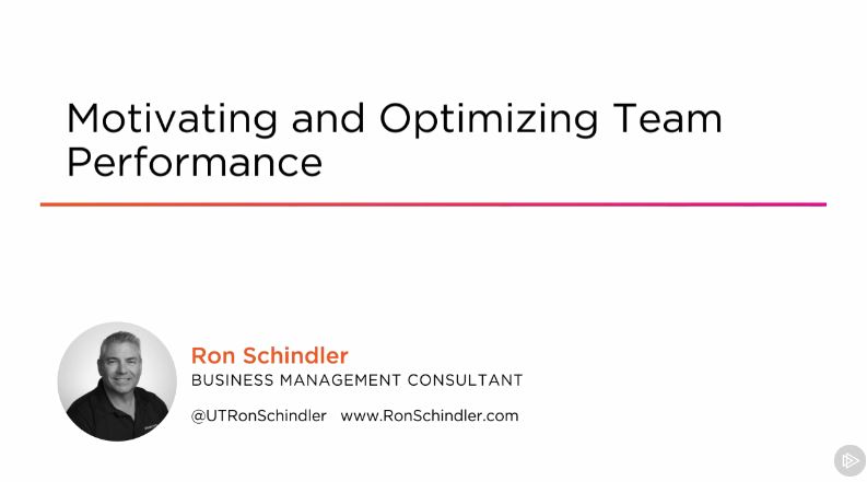 Motivating and Optimizing Team Performance