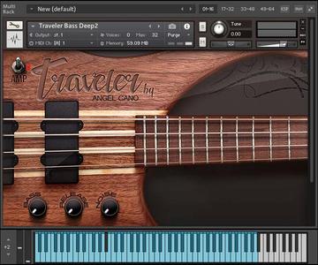 Angel Cano Traveler Bass v1.12 KONTAKT