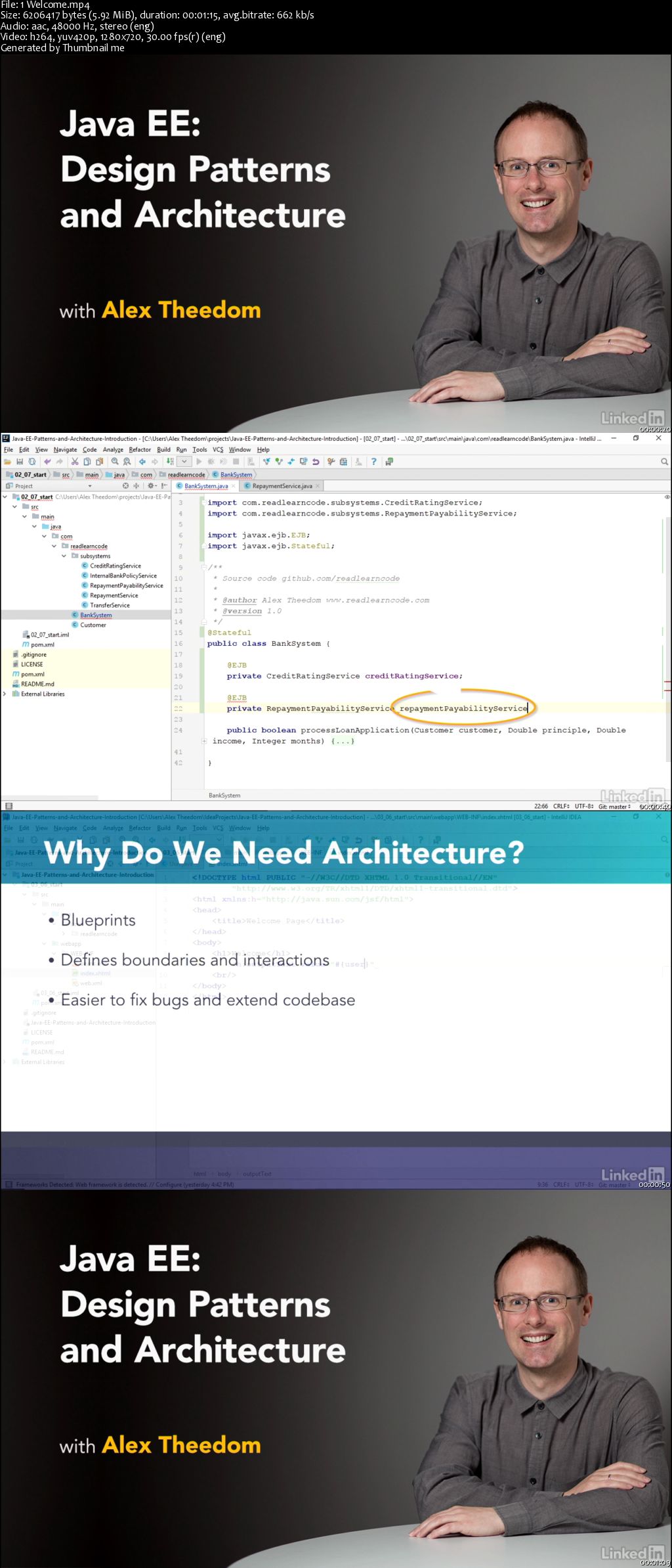 Java EE: Design Patterns and Architecture